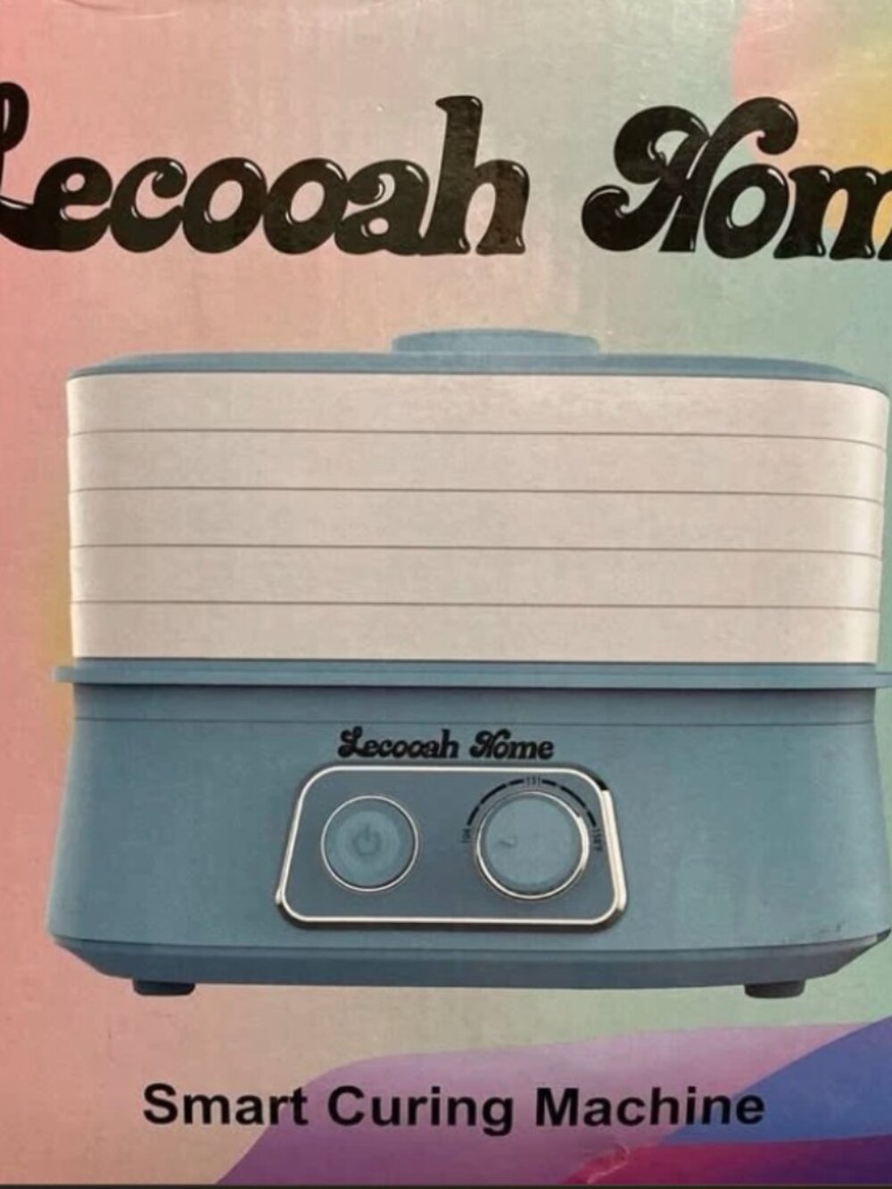 LECOOAH Home Smart Resin Curing Machine - Blue GGJ-230 - 5 Stackable Trays
